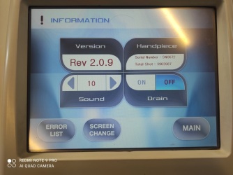 تاچ و ال سی دی لیزر دایود